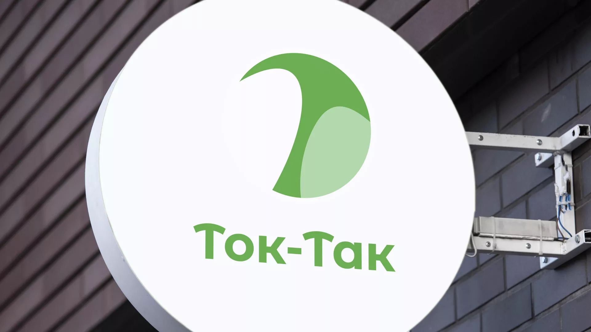 Разработка логотипа аутсорсинговой компании «Ток-Так» в Тереке